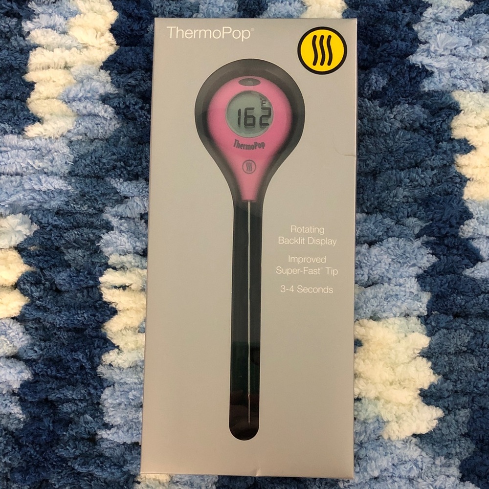 ThermoPop Pink Food Thermometer